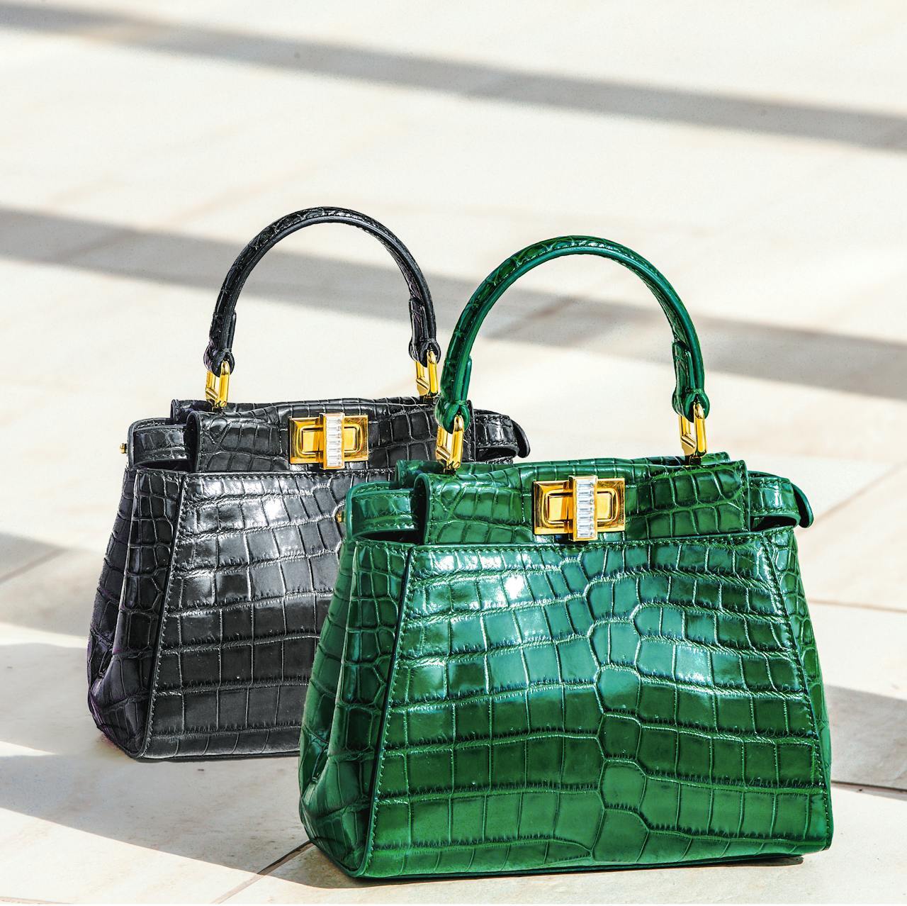 Luxurious handbags